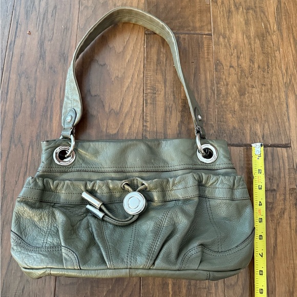 Vintage B. Makowsky Leather Toggle Purse - Picture 6 of 8